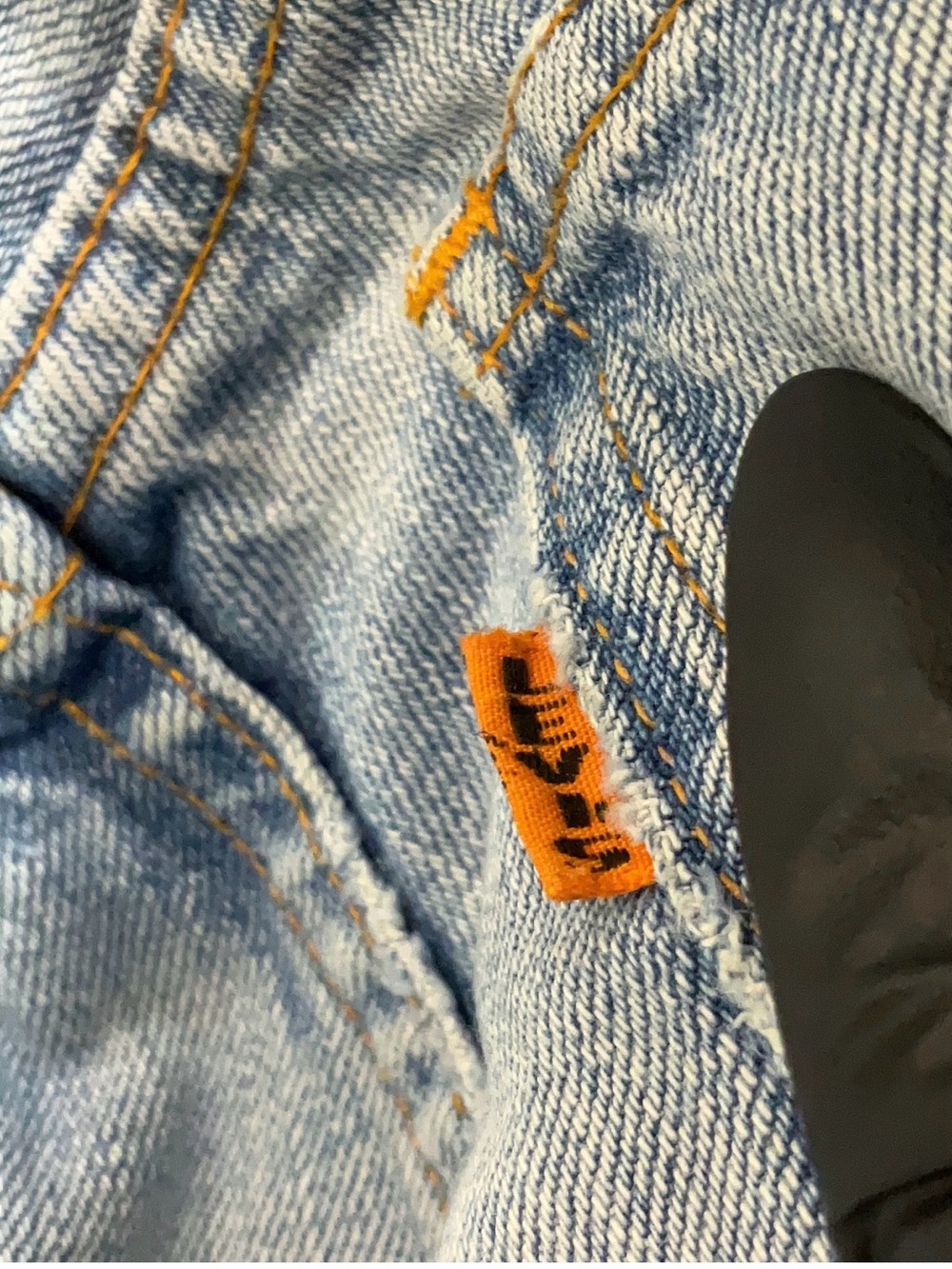 American made Big E 2001 Reissue Levi’s 646 Flare Jeans - Picture 3 of 13